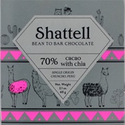 Shattell 70% Cacao W/ Chia