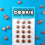 Chocolate Chip Cookie Candy Buttons