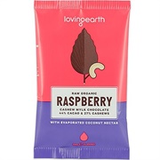Loving Earth Raspberry Cashew Milk Chocolate