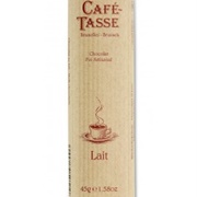 Cafe-Tasse Barre De Chocolat Au Lait