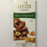 Heidi Grand'or Milk & Hazelnuts