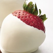 White Chocolate Covered Strawberry