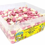 Strawberry Milk Shake Bottles