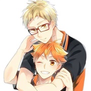 Tsukishima X Hinata