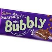 Dairy Milk Bubbly Mint