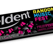 Beldent Random Music Fest Chicle