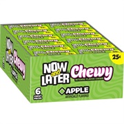 Now and Later Chewy Apple