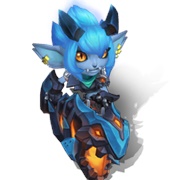 Little Demon Tristana: Aquamarine