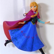 Anna Frozen Ornament