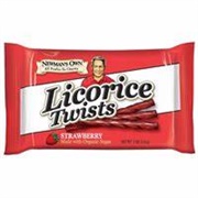 Newman's Own Strawberry Licorice Twists