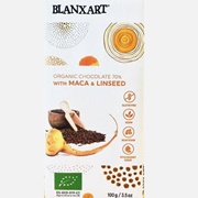 Blanxart Maca &amp; Linseed 70% Organic Chocolate