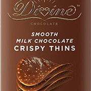 Divine Milk Chocolate Crispy Thins