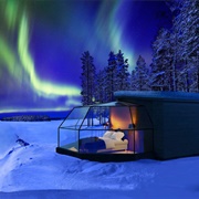 Stay in a Glass Igloo