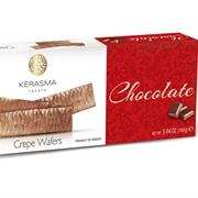 Haitoglou Bros Chocolate Crepe Wafers