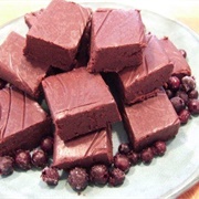 Saskatoon Berry Fudge