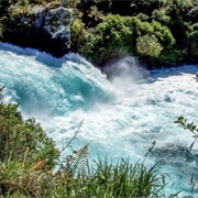 Huka Falls From Taupo