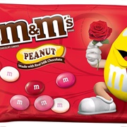 M&Ms Peanut Valentine Edition
