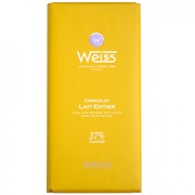 Weiss Tablette Chocolat Lait Entier 37%