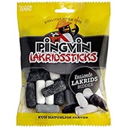 Toms Pingvin Lakridssticks