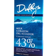 Duffy's Milk Corazon Del Ecuador Camino Verde 43%
