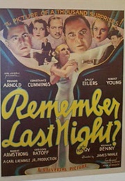 Remember Last Night? (1935)