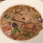 Gobova Juha (Wild Mushroom Soup)
