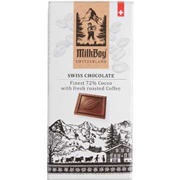 Milkboy Fresh Roasted Coffee 72% Dark Chocolate Bar