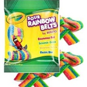 Crayola Sour Rainbow Belts