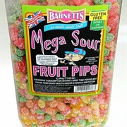 Barnetts Mega Sour Fruit Pips