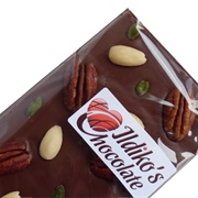 Idilko's Pistachios, Pecans & Almond Milk Chocolate