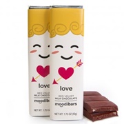 Moodibars Love Red Velvet Milk Chocolate