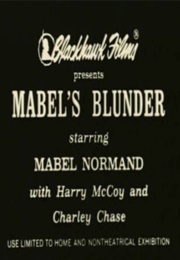 Mabel's Blunder (1914)