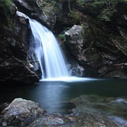 Bingham Falls Stowe Vermont