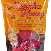 Manuka Honey Ginger Dark Chocolate