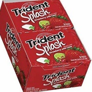 Trident Splash Strawberry Lime
