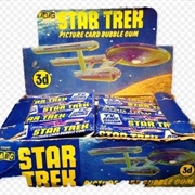 Star Trek Picture Card Bubble Gum