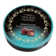 Van Roy Salted Caramel Belgian Chocolate Truffles