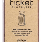 Ticket Milk Salted Classic Bar