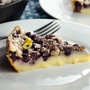 Saskatoon Berry Clafoutis