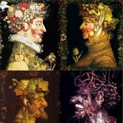 Les Quatre Saisons - Giuseppe Arcimboldo