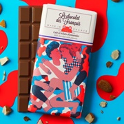 Le Chocolat Des Francais Milk & Almond Flakes
