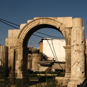 Roman Arch of Damascus, Syria