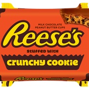 Reese's Peanut Butter Cup Stuffed With Crunchy Cookies