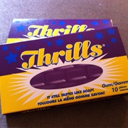 Thrills Gum (It Still Tastes Like Soap!)