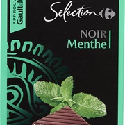 Carrefour Selection Noir Menthe