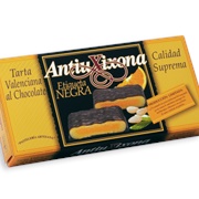 Antiu Xixona Etiqueta Negra Valenciana Al Chocolate