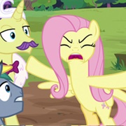Fluttershy Leans In