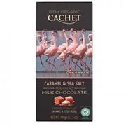 Cachet Caramel &amp; Sea Salt 40% Milk Chocolate
