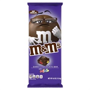 M&M Bar Dark Chocolate