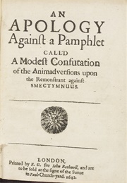 An Apology for Smectymuus (John Milton)